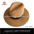 cheap High Quality Unisex Adults Straw Panama Hat for Sale